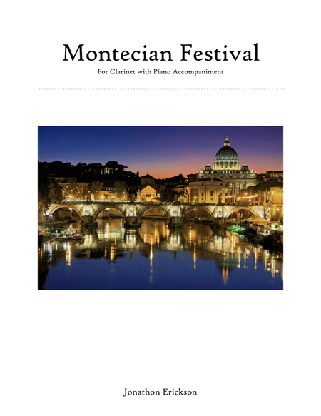 Jonathon Erickson-Montecian Festival